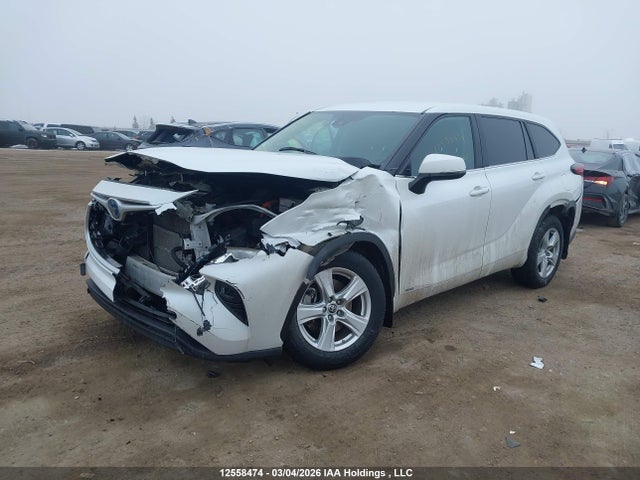 2023 Toyota Highlander Hybrid Hybrid მანქანა იყიდება აუქციონზე, vin: 5TDBBRCH1PS120678, აუქციონის ნომერი: 12558474