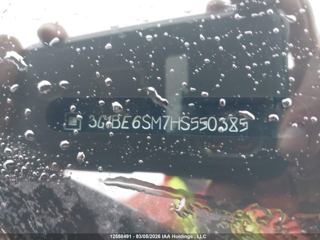 Продаж на аукціоні авто 2017 Chevrolet Cruze Lt, vin: 3G1BE6SM7HS550385, номер лоту: 12558491