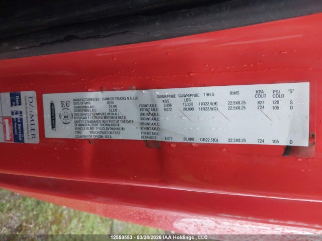 1FUJGLDV7HLHW1282 Freightliner Cascadia 125