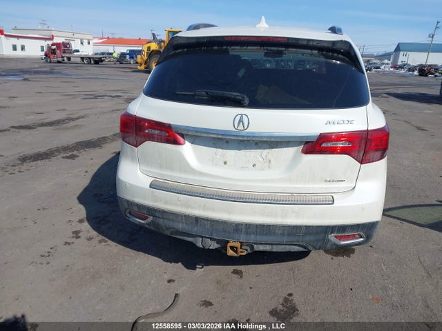 2015 Acura Mdx Elite Package მანქანა იყიდება აუქციონზე, vin: 5FRYD4H85FB501595, აუქციონის ნომერი: 12558595