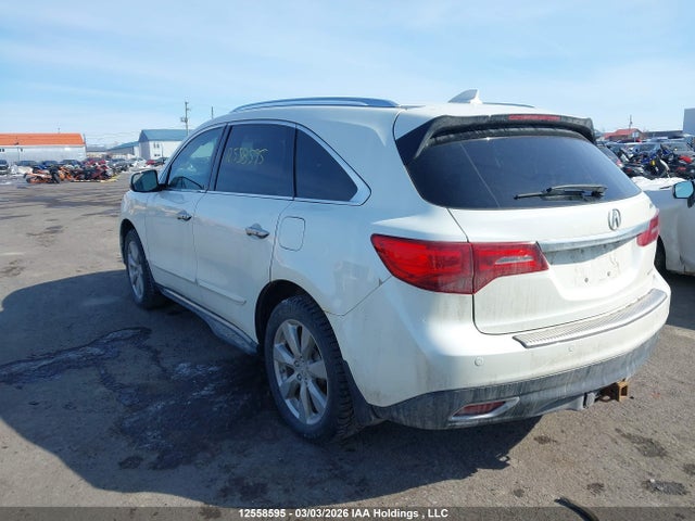 2015 Acura Mdx Elite Package მანქანა იყიდება აუქციონზე, vin: 5FRYD4H85FB501595, აუქციონის ნომერი: 12558595