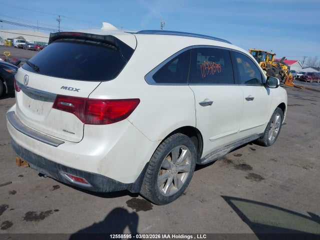 2015 Acura Mdx Elite Package მანქანა იყიდება აუქციონზე, vin: 5FRYD4H85FB501595, აუქციონის ნომერი: 12558595