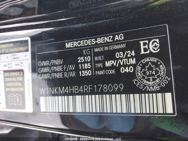 W1NKM4HB4RF178099 Mercedes-Benz Glc 300 4matic