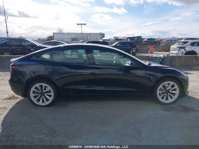 Aukcja sprzedaży 2022 Tesla Model 3, vin: 5YJ3E1EA0NF258372, numer aukcji: 12558615