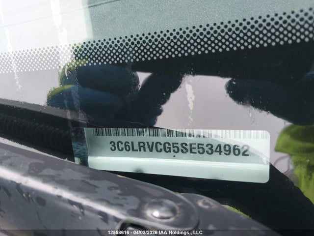 12558616 :رقم المزاد ، 3C6LRVCG5SE534962 vin ، 2025 Ram Promaster 2500 2500 High مزاد بيع