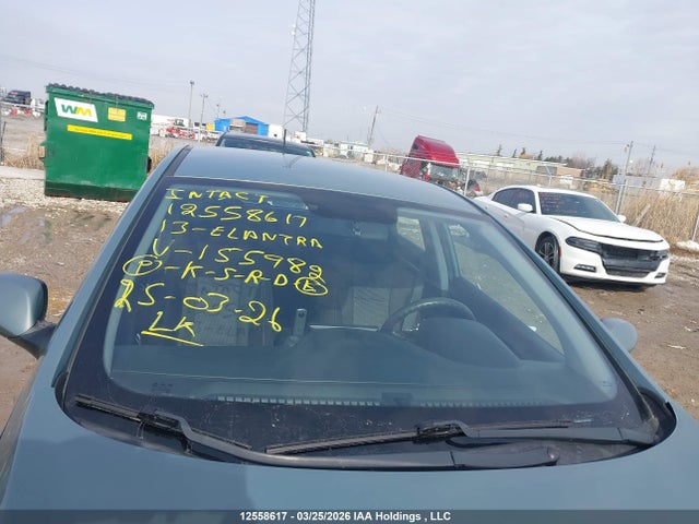 12558617 :رقم المزاد ، KMHD25LE0DU155982 vin ، 2013 Hyundai Elantra مزاد بيع