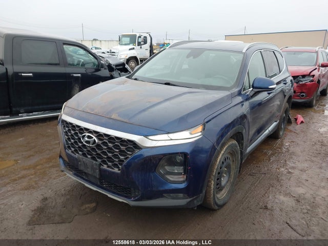 12558618 :رقم المزاد ، 5NMS3CAD1KH019498 vin ، 2019 Hyundai Santa Fe Sel/sel Plus مزاد بيع