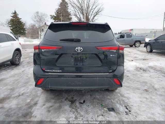 2025 Toyota Highlander Hybrid Le მანქანა იყიდება აუქციონზე, vin: 5TDBBRCH4SS647915, აუქციონის ნომერი: 12558632