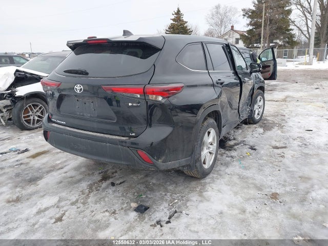 2025 Toyota Highlander Hybrid Le მანქანა იყიდება აუქციონზე, vin: 5TDBBRCH4SS647915, აუქციონის ნომერი: 12558632
