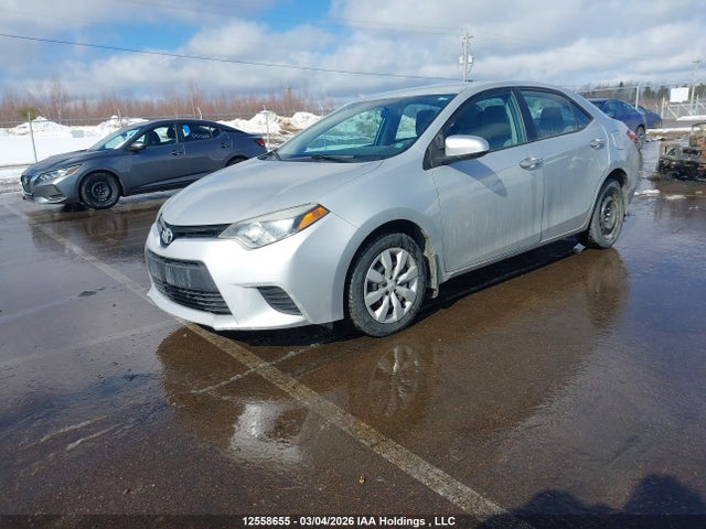 12558655 :رقم المزاد ، 2T1BURHE3EC001268 vin ، 2014 Toyota Corolla Le مزاد بيع