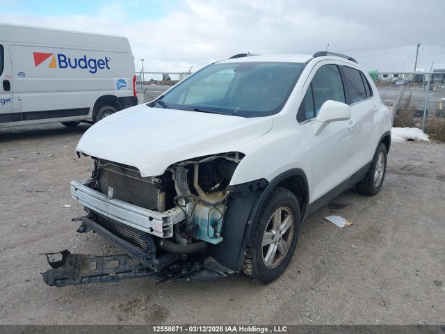 Продаж на аукціоні авто 2015 Chevrolet Trax 1lt, vin: 3GNCJRSB0FL129422, номер лоту: 12558671