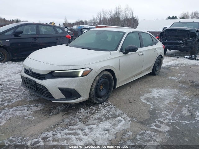12558676 :رقم المزاد ، 2HGFE2F58NH107148 vin ، 2022 Honda Civic Sport مزاد بيع