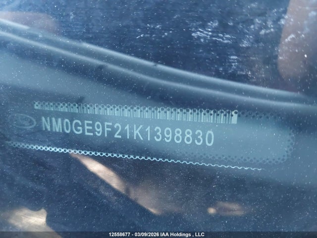 Продаж на аукціоні авто 2019 Ford Transit Connect Xlt, vin: NM0GE9F21K1398830, номер лоту: 12558677