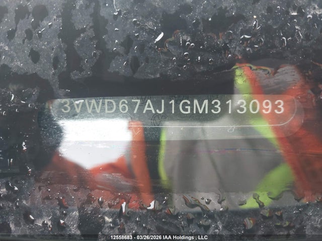 3VWD67AJ1GM313093 Volkswagen Jetta 1.4 Tsi Comfortline