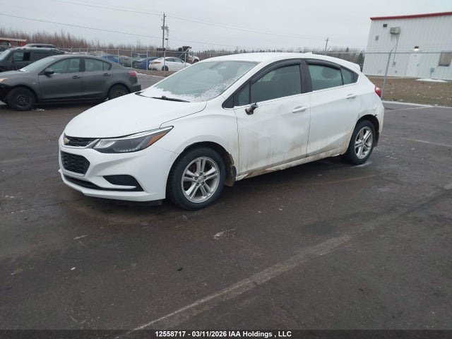 12558717 :رقم المزاد ، 3G1BE6SM1JS588586 vin ، 2018 Chevrolet Cruze Lt مزاد بيع