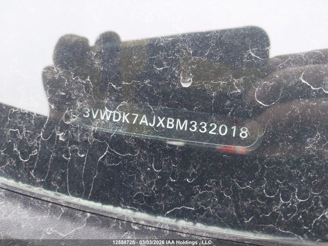 Продаж на аукціоні авто 2011 Volkswagen Jetta 2.0l Comfortline, vin: 3VWDK7AJXBM332018, номер лоту: 12558728