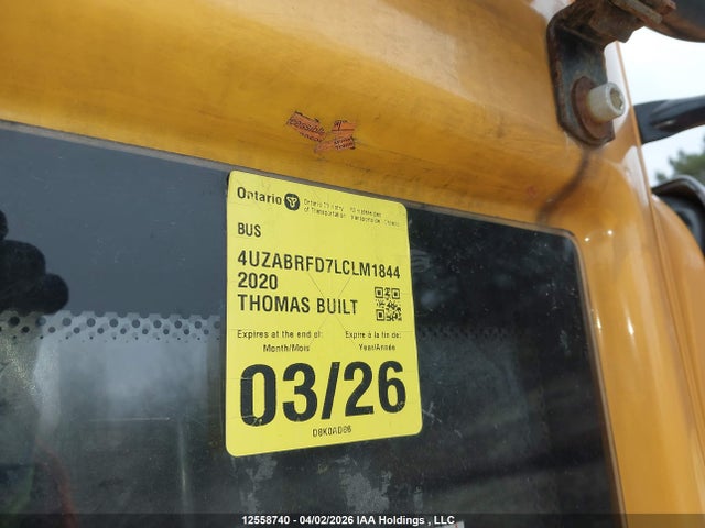 Freightliner Chassis B2b 2020 4UZABRFD7LCLM1844 Image 17