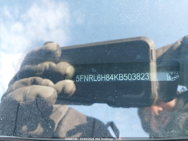 5FNRL6H84KB503823 Honda Odyssey