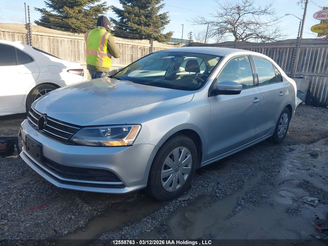 2015 Volkswagen Jetta S მანქანა იყიდება აუქციონზე, vin: 3VW2K7AJ2FM422549, აუქციონის ნომერი: 12558763