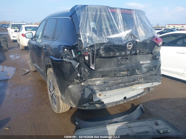 JN8BT3BB9PW217042 Nissan Rogue Sv Midnight Edition/sv Moonroof