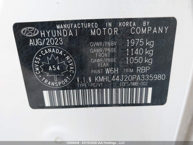 KMHL44J20PA335980 Hyundai Sonata