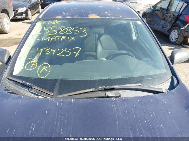 12558853 :رقم المزاد ، 2T1KU4EE2AC434257 vin ، 2010 Toyota Matrix مزاد بيع