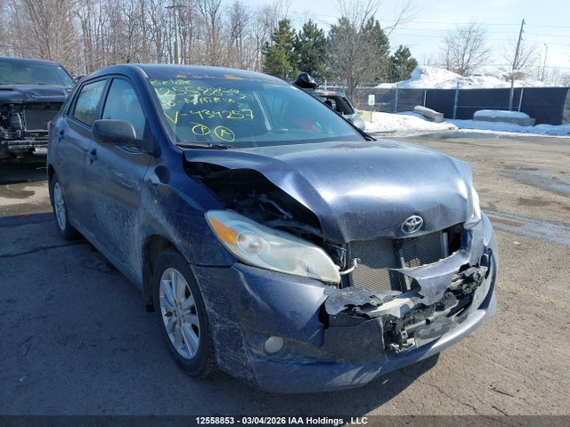 12558853 :رقم المزاد ، 2T1KU4EE2AC434257 vin ، 2010 Toyota Matrix مزاد بيع