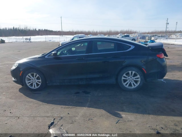 2015 Chrysler 200 Limited მანქანა იყიდება აუქციონზე, vin: 1C3CCCAG7FN525378, აუქციონის ნომერი: 12558885