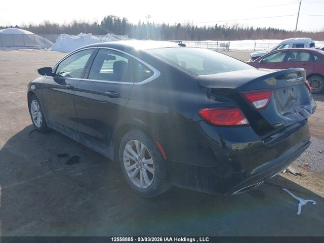 2015 Chrysler 200 Limited მანქანა იყიდება აუქციონზე, vin: 1C3CCCAG7FN525378, აუქციონის ნომერი: 12558885