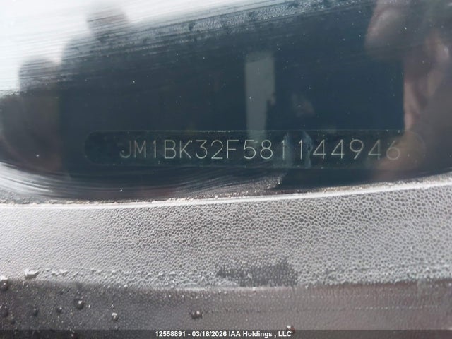 Продаж на аукціоні авто 2008 Mazda 3 I, vin: JM1BK32F581144946, номер лоту: 12558891