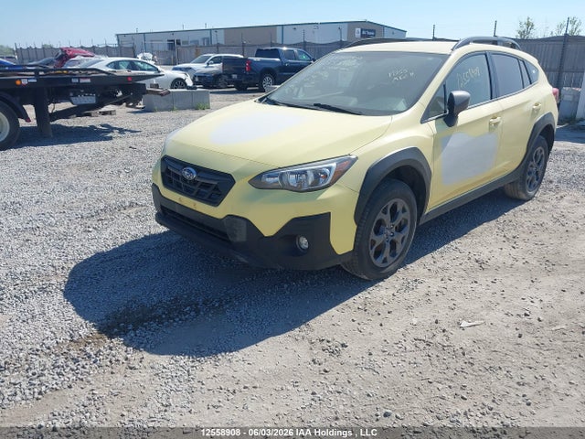 12558908 :رقم المزاد ، JF2GTHSCXMH314632 vin ، 2021 Subaru Crosstrek Sport مزاد بيع