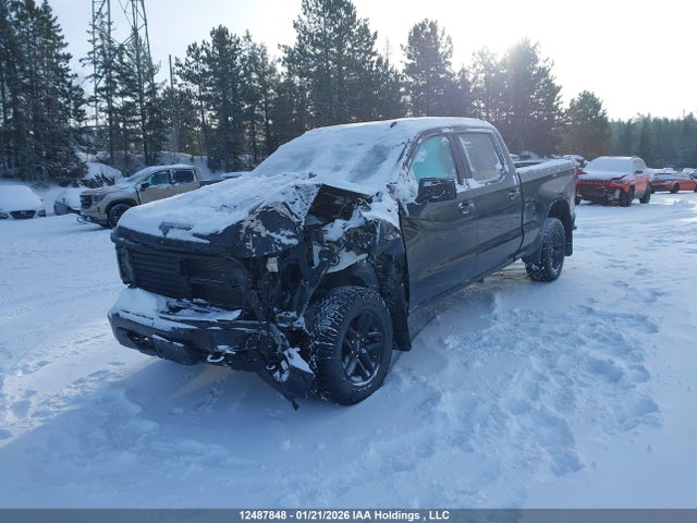 12487848 :رقم المزاد ، 3GCPDCED2NG521787 vin ، 2022 Chevrolet Silverado 1500 Custom Trail Boss مزاد بيع