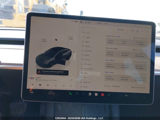 5YJ3E1EA4NF334255 Tesla Model 3 Rwd/standard Range