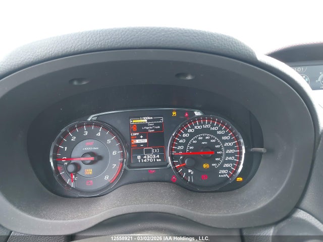 JF1VA2W61J9808709 Subaru Wrx Sti Sport-tech W/wing