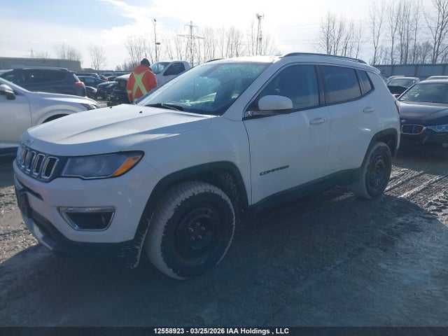 12558923 :رقم المزاد ، 3C4NJDCB8KT782562 vin ، 2019 Jeep Compass Limited مزاد بيع