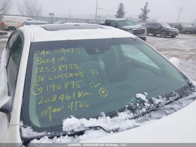 2008 Buick Lucerne Super Series მანქანა იყიდება აუქციონზე, vin: 1G4HF57958U196875, აუქციონის ნომერი: 12558955
