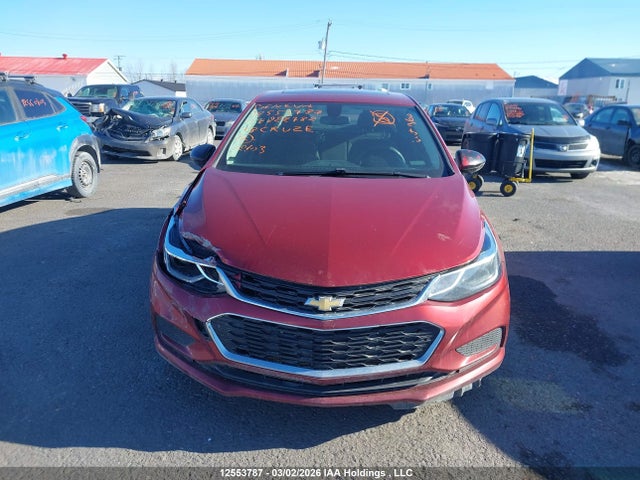 Продажа на аукционе авто 2018 Chevrolet Cruze Lt Auto, vin: 1G1BE5SM1J7222782, номер лота: 12553787