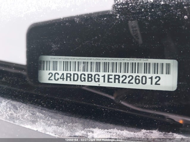 2C4RDGBG1ER226012 Dodge Grand Caravan Se/sxt