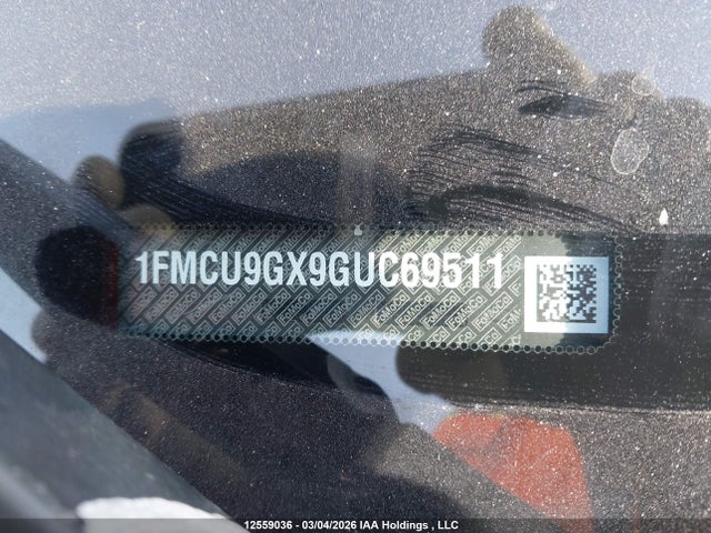 1FMCU9GX9GUC69511 Ford ESCAPE SE