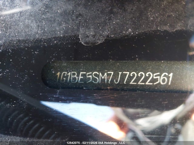 1G1BE5SM7J7222561 Chevrolet Cruze Lt Auto