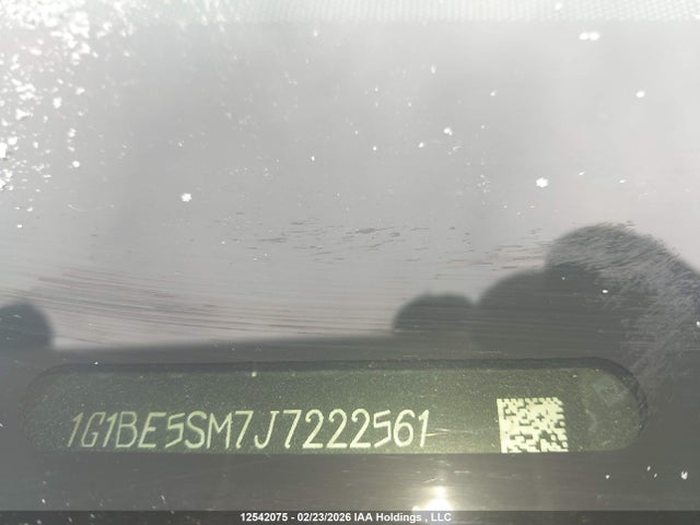 1G1BE5SM7J7222561 Chevrolet Cruze Lt Auto
