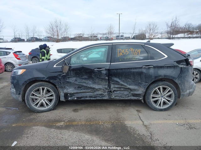 12559164 :رقم المزاد ، 2FMPK4K91NBA99165 vin ، 2022 Ford Edge Titanium مزاد بيع