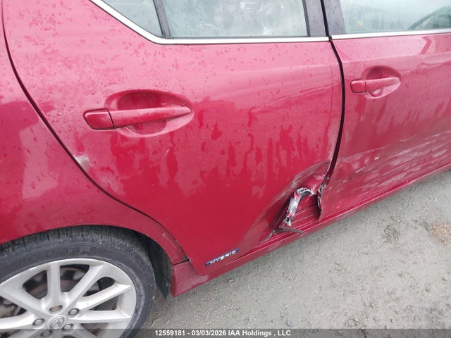 12559181 :رقم المزاد ، JTHKD5BHXB2011767 vin ، 2011 Lexus Ct 200 مزاد بيع