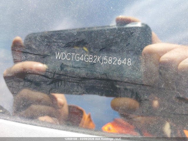 WDCTG4GB2KJ582648 Mercedes-Benz Gla 250 4matic