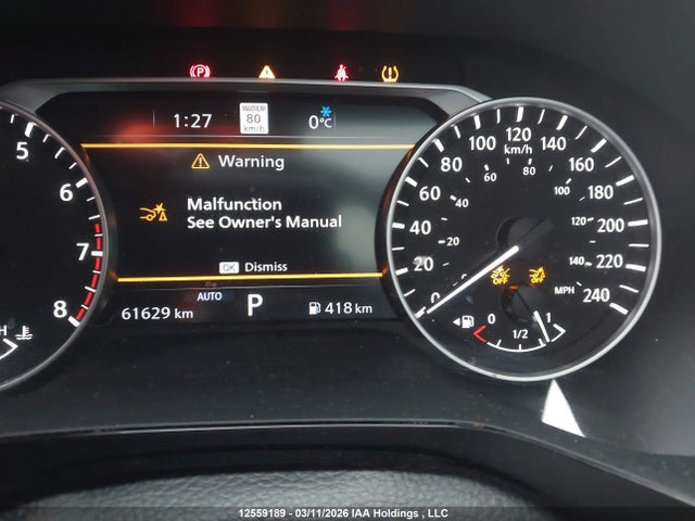 12559189 :رقم المزاد ، 5N1DR3CE4PC226322 vin ، 2023 Nissan Pathfinder Sl مزاد بيع