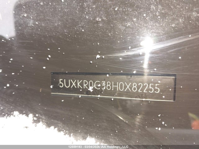 5UXKR0C38H0X82255 BMW X5 Xdrive35i