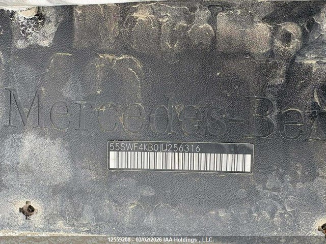55SWF4KB0JU256316 Mercedes-Benz C 300 4mati