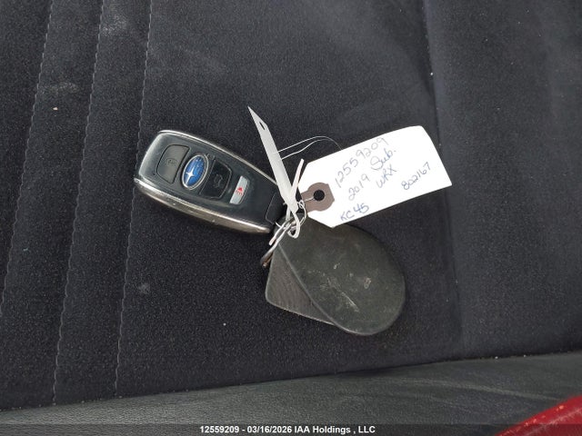 Aukcja sprzedaży 2019 Subaru Wrx Sti Limited, vin: JF1VA2V61K9802167, numer aukcji: 12559209