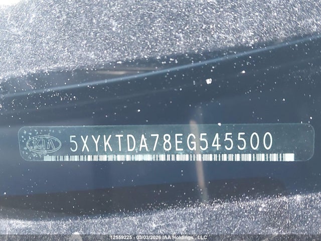 Продажа на аукционе авто 2014 Kia Sorento Lx V6, vin: 5XYKTDA78EG545500, номер лота: 12559225