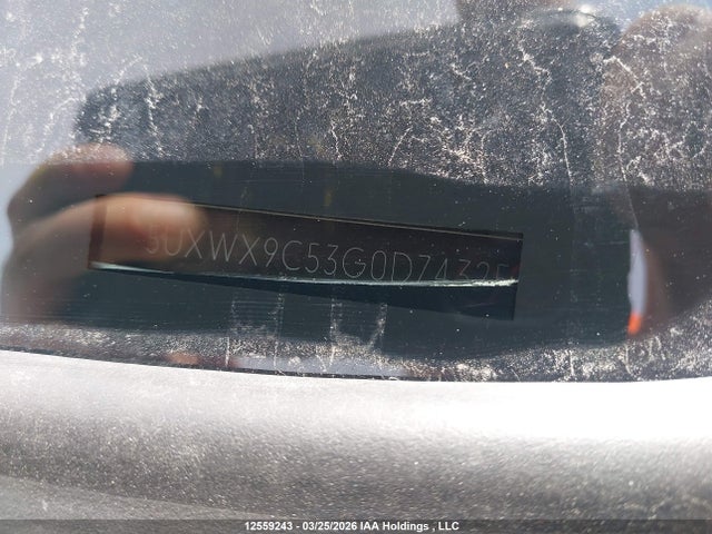 5UXWX9C53G0D74325 BMW X3 Xdrive28i